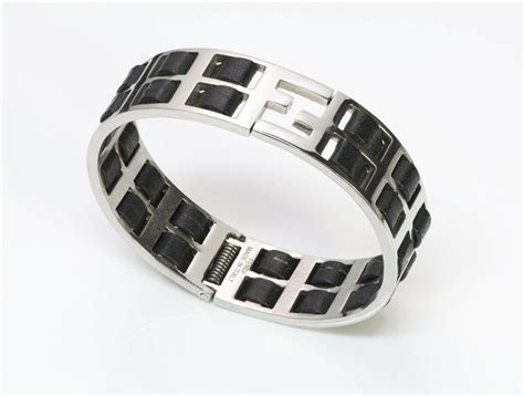 fendi cuff bracelet replica|leather fendista cuff bracelet.